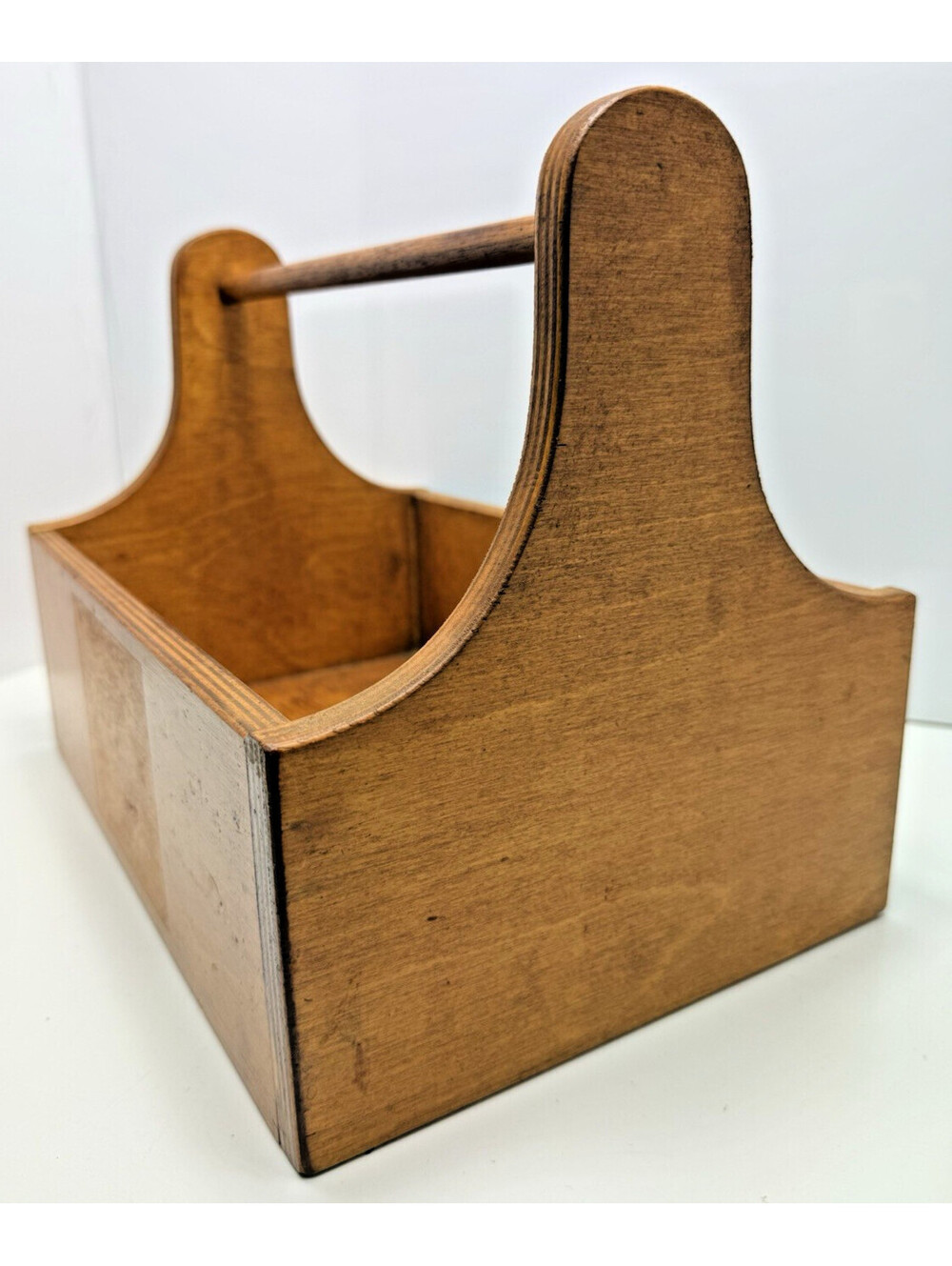 Rustic Handmade APPLES Wood Tool Box Style Rustic County Fall Porch Decor - Picture 10 of 10